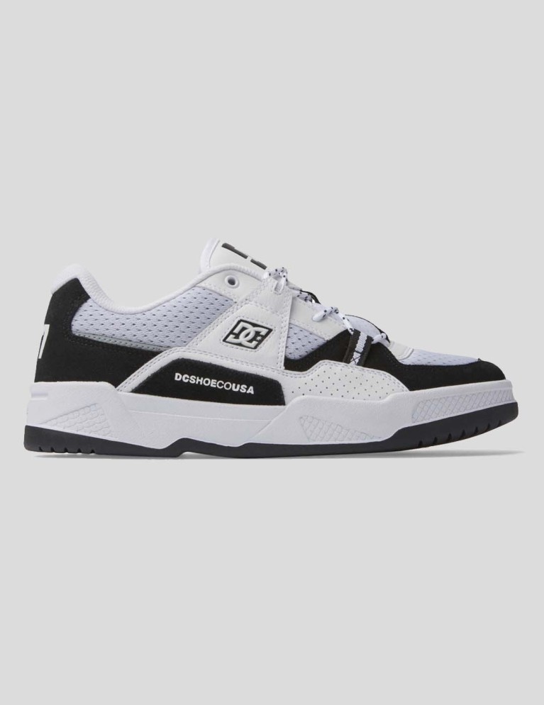 Zapatillas skate DC construct black/white
